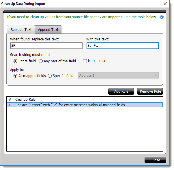 Replace Text Replace Text