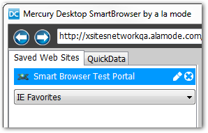Saved Web Sites Saved Web Sites