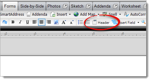 Header button Header button