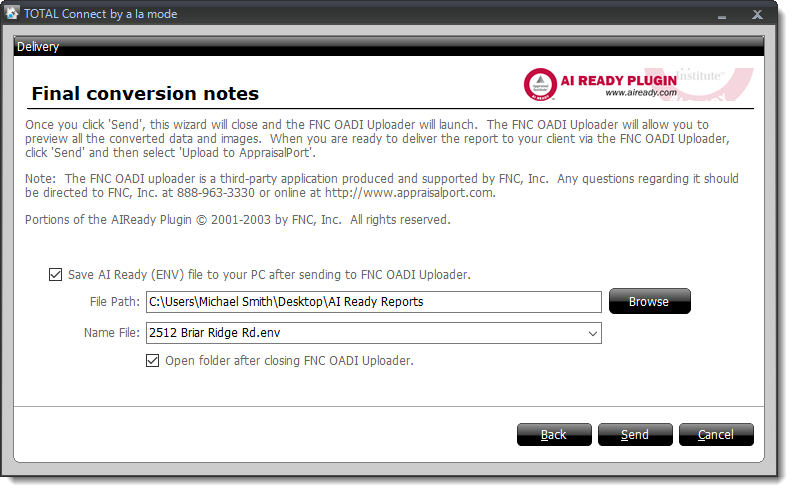 AI Ready Final Conversion Notes
