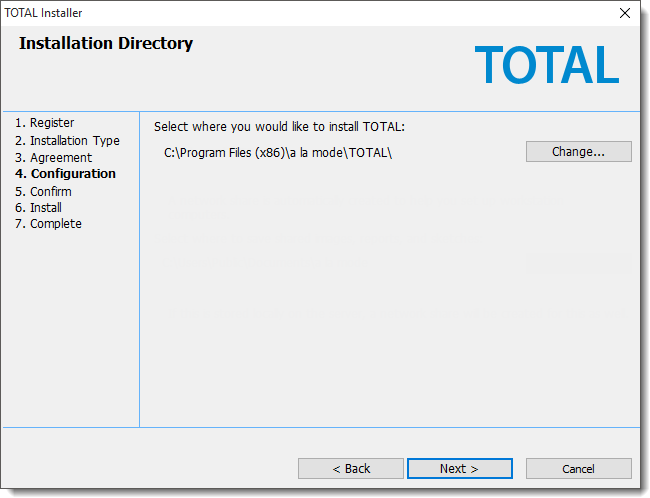 Installation Directory