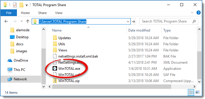 TOTAL Program Share